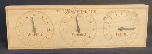 WaveClock Alder Wood - Image 3